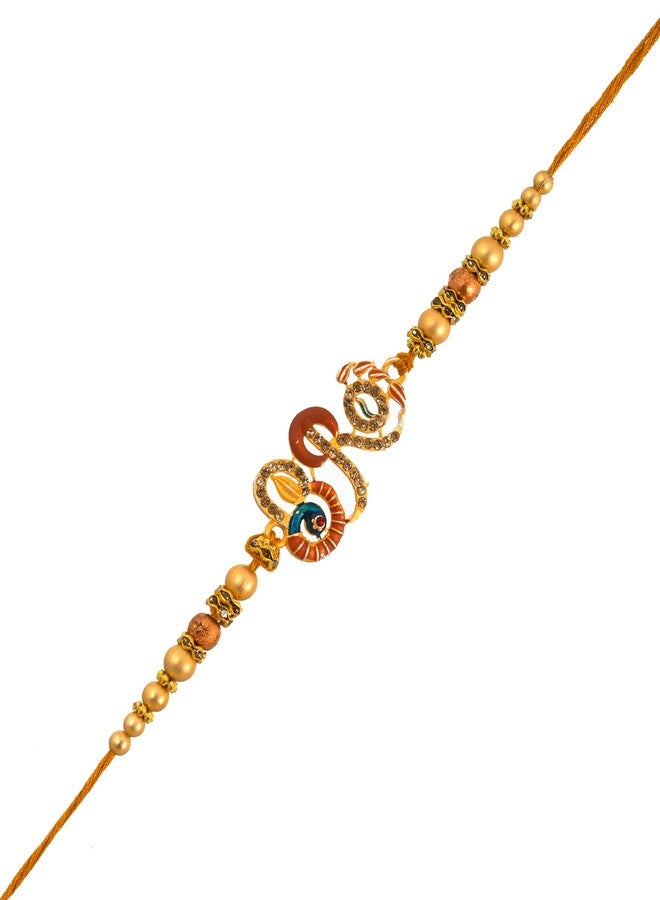 PrideKraft | Sipper and rakhi Set | Rakhi For Bhaiya | Pack Of 1 Rakhi | 1 Roli Rice Pack | 1 Greeting Card | 1 sipper bottle (most awesome bro) - Image 3