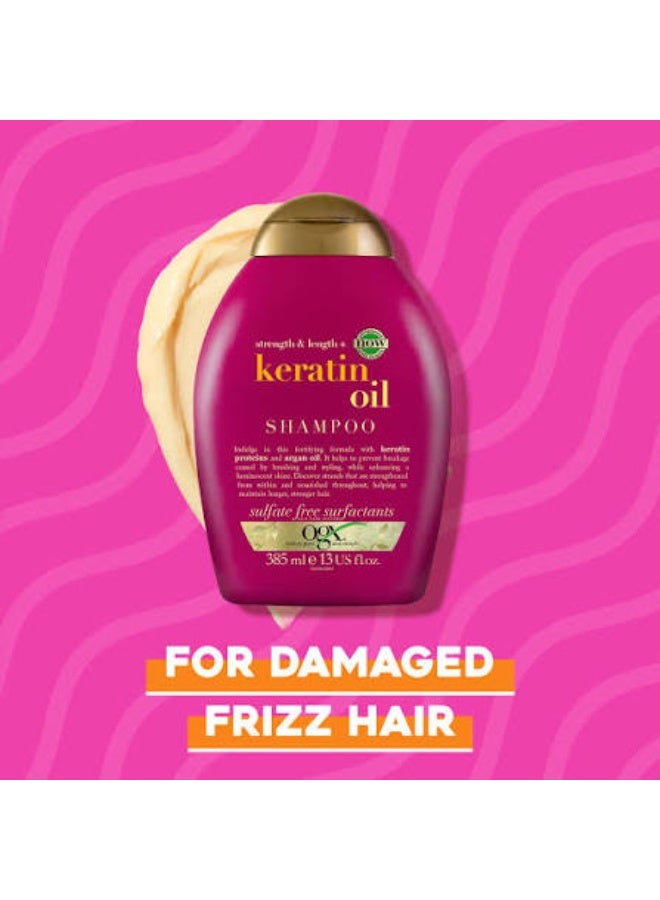 Ogx Keratin Oil Conditioner 385ml - Image 3