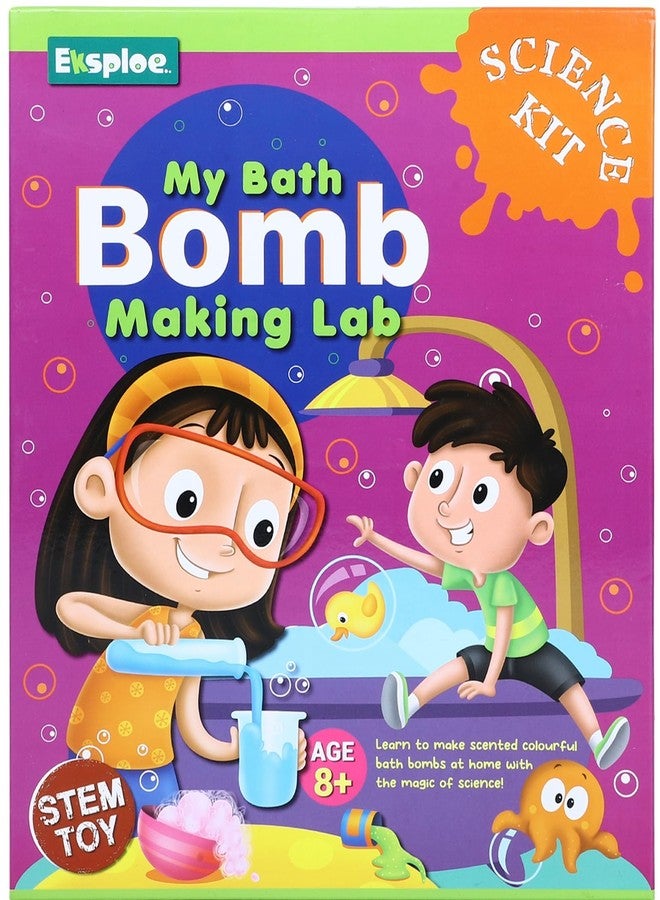 Eksploe by Explore..| STEM Learning Educational Toys Bath Bomb Making Lab for Boys and Girls Science Experiment Toy Kit for Ages 8-14| Birthday Gifts Ideas for Kids - Image 1