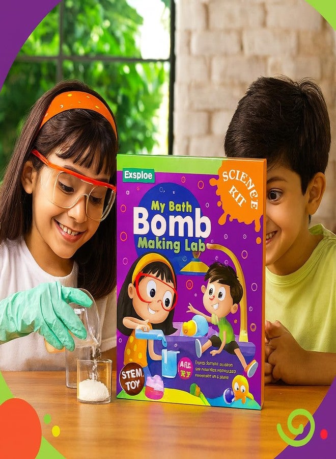 Eksploe by Explore..| STEM Learning Educational Toys Bath Bomb Making Lab for Boys and Girls Science Experiment Toy Kit for Ages 8-14| Birthday Gifts Ideas for Kids - Image 5