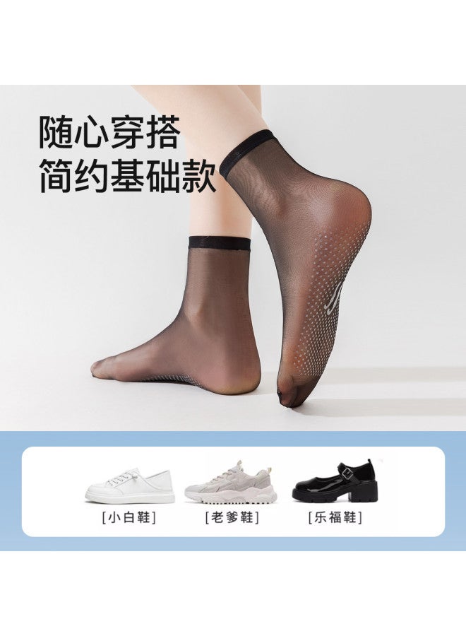 Fenton women's Socks Summer Thin Socks Non-run Resistant Slip-proof Breathable Invisible Toe Cover - Image 5
