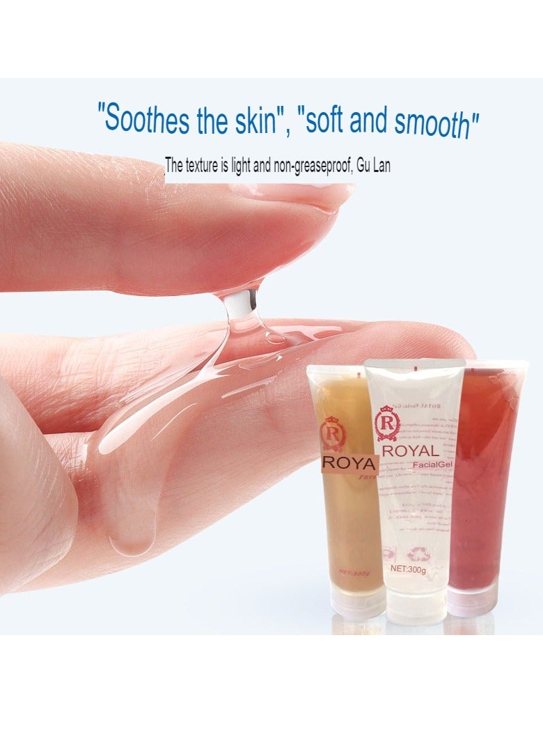 Royal جل مرطب لشد البشرة لجهاز التجويف 40 كيلو، جل موصل للترددات الراديوية لجهاز حرق الدهون RF وأجهزة إنقاص الوزن الأخرى، (300 جرام أخضر) - Image 3