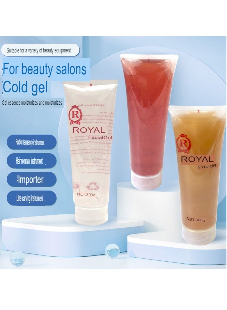 Royal جل مرطب لشد البشرة لجهاز التجويف 40 كيلو، جل موصل للترددات الراديوية لجهاز حرق الدهون RF وأجهزة إنقاص الوزن الأخرى، (300 جرام أخضر) - Image 4