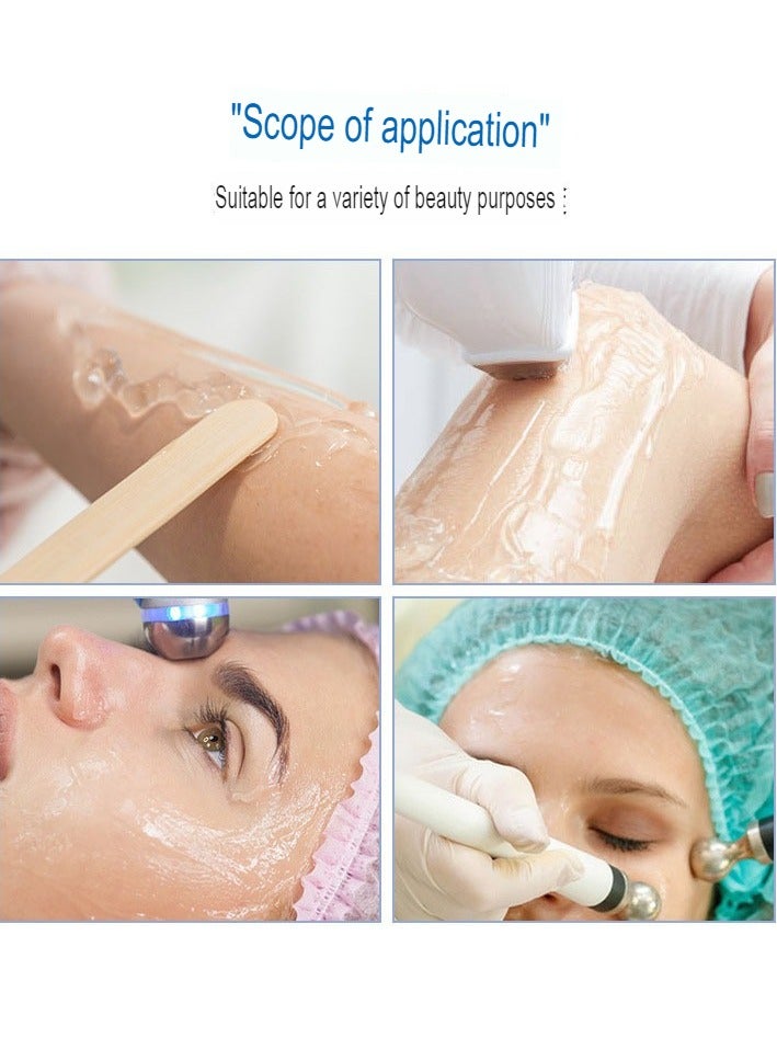 Royal جل مرطب لشد البشرة لجهاز التجويف 40 كيلو، جل موصل للترددات الراديوية لجهاز حرق الدهون RF وأجهزة إنقاص الوزن الأخرى، (300 جرام أخضر) - Image 2