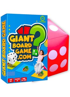 quokka Giant Outdoor Games For Kids Ages 812 Yard Card Game With Jumbo Dice For Teen Party ; 250 Fun Challenges ; Quick Set Up ; Educational Quiz ; Lawn Or Floor ; Learning Board Game  - Image 2