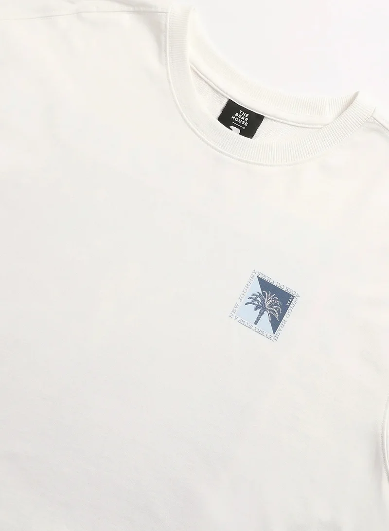 THE BEAR HOUSE Men’s Cotton T-Shirt – Soft, Breathable & Comfortable, Perfect for Casual Wear, Ideal for Everyday & Summer Wear