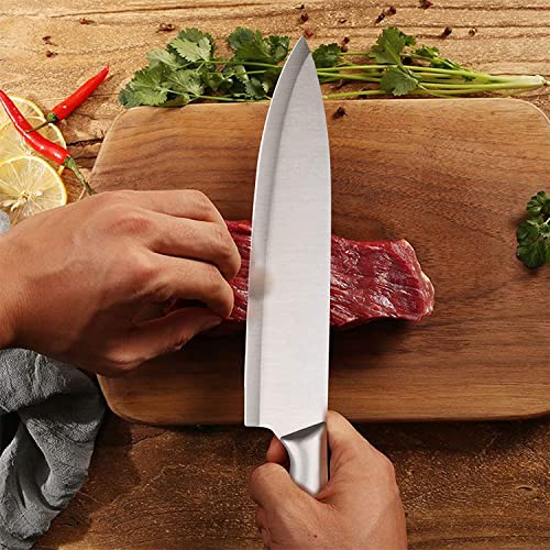 Leeonz 1PCS Chef Knife, High Stainless Steel Kitchen Knife for Cutting Slicing Dicing, Ultra Sharp Cooking Knife with Ergonomic Handle - Image 4