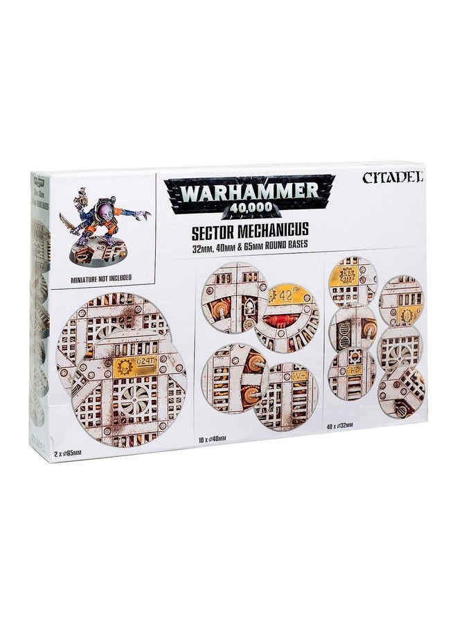 GAMES WORKSHOP 99120199055 "Sector Mechanicus: Industrial Bases Plastic Kit, Black - Image 1