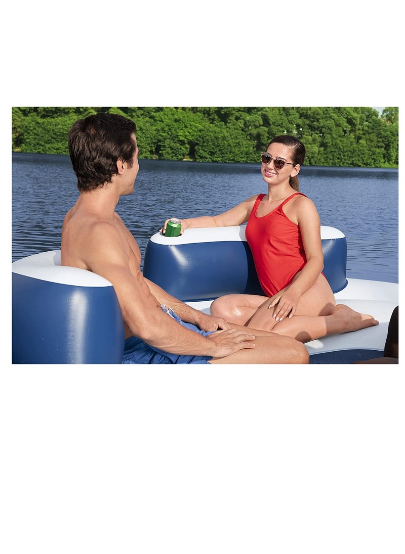 بست واي - Bestway Hydro-Force inflatable Island Lazy Dayz- 239cm - No:43536 - Image 1