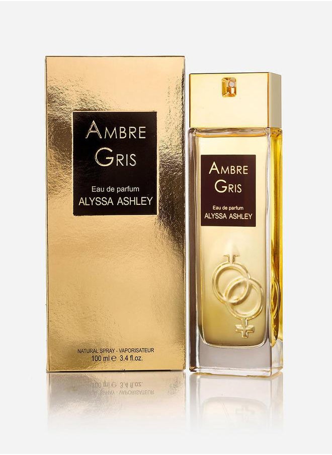 ALYSSA ASHLEY Amber Gris Eau De Parfum, 100ml  - Image 1