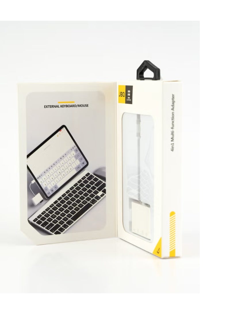 JBQ 4-in-1 Multiport Adapter & Card Reader - Image 3