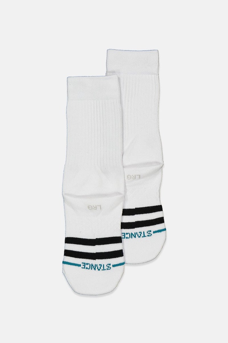 Stance Kids Boy 1 Pair Og Stripe Socks, White - Image 2