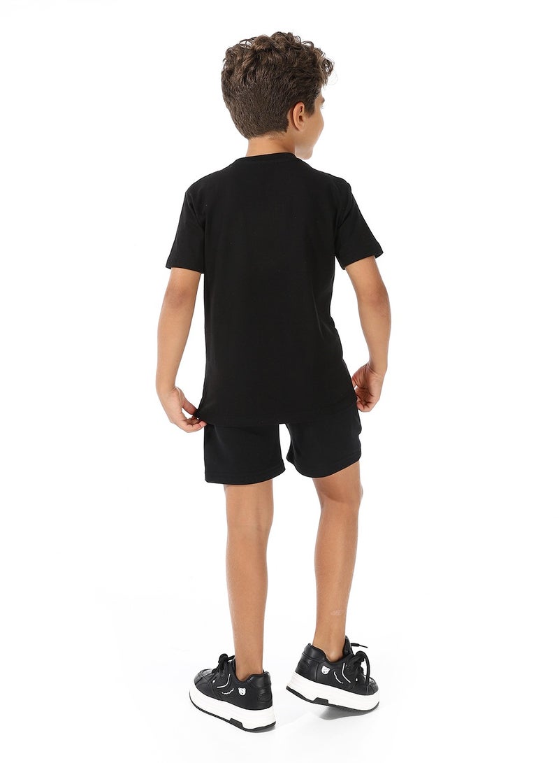 Spiderman T-shirt and shorts for boys  - Image 3