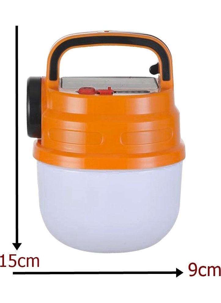 Gaman Solar Powered Portable Flashlight - Earthquake Debris Light Emergency Lamp USB Rechargeable  - Image 1