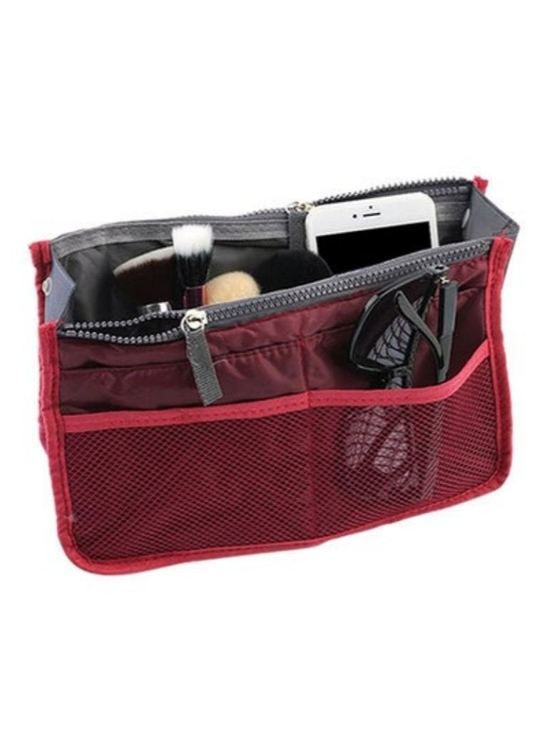 Generic - Women Tote Bag Organizer Insert, Travel Bag Insert, Compartment Bag, Felt Bag, Zipper Bag Organizer, Handbag Organizer Purse, Large Liner Tidy Bag, with 13 Pockets - Image 1