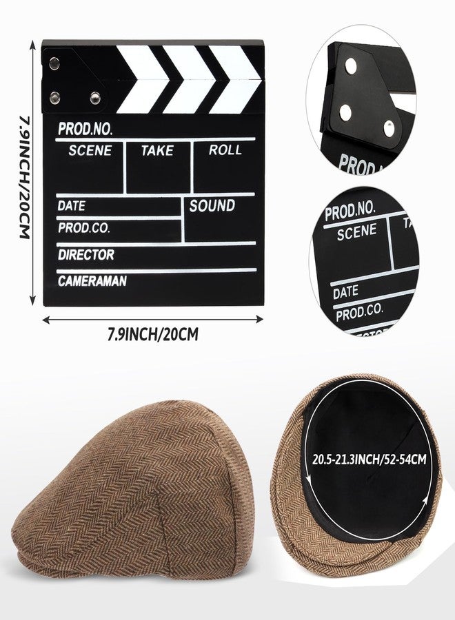 Yewong Kids Movie Director Dress up Set for Filmmaker Awards Night Career Day Halloween Birthday Movie Night Party Supplies (Set A) - Image 4