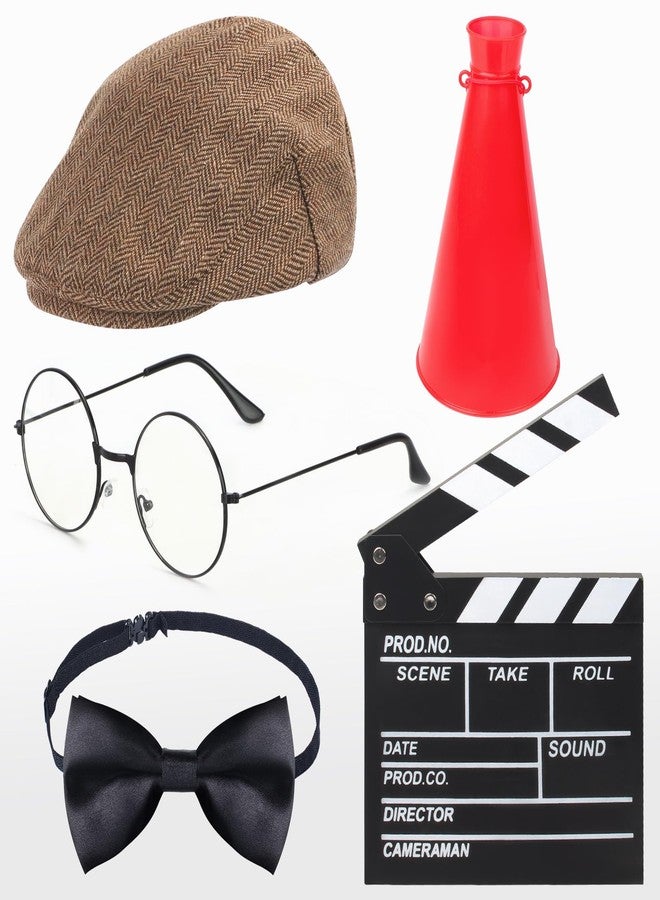 Yewong Kids Movie Director Dress up Set for Filmmaker Awards Night Career Day Halloween Birthday Movie Night Party Supplies (Set A) - Image 1