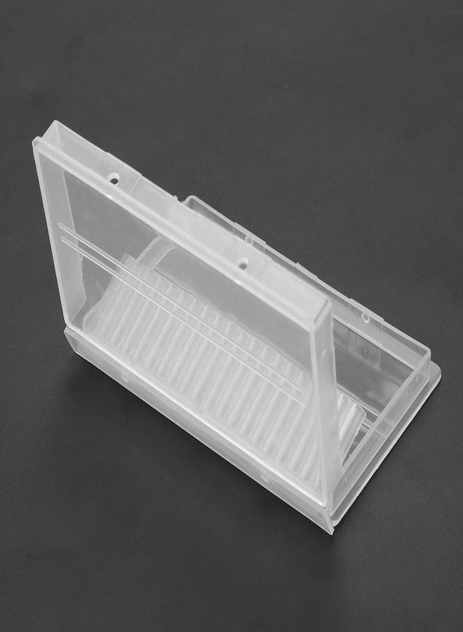Brrnoo Nail Drill Bit Case, 20 Slots Nail Drill Bit Case Holder Manicure Tool Organizer Displayer Stand, Nail Art Bit Tool Nail File Bit Holder Nail Drill Bit Organizer Nail Drill Bit Holder - Image 3