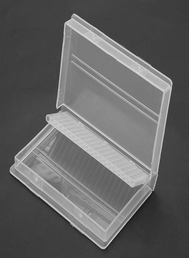 Brrnoo Nail Drill Bit Case, 20 Slots Nail Drill Bit Case Holder Manicure Tool Organizer Displayer Stand, Nail Art Bit Tool Nail File Bit Holder Nail Drill Bit Organizer Nail Drill Bit Holder - Image 5