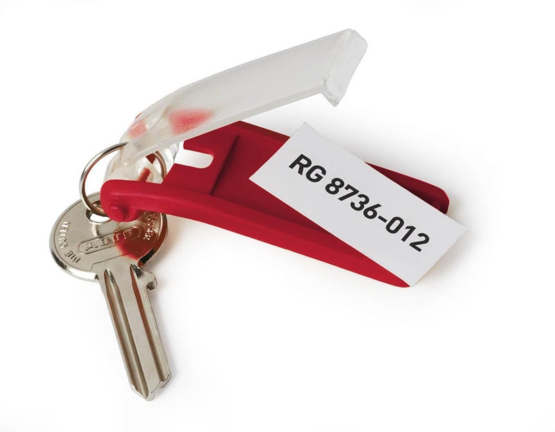 Durable Durable Key Rack, 24-Tag Capacity, Plastic, Gray, 8.38 x 1.38 x 14.13  - Image 4