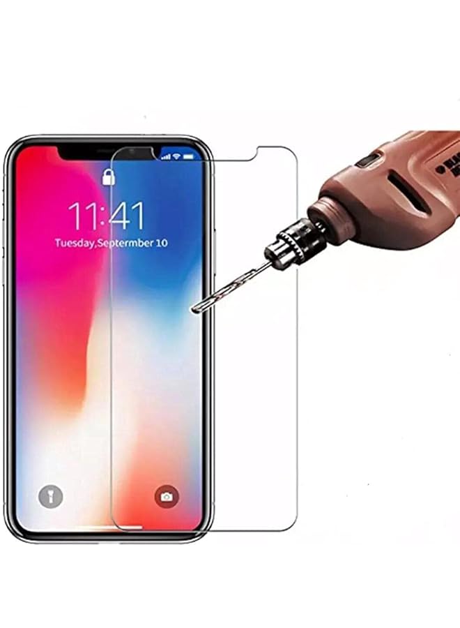 erorex Tempered Glass Screen Protector Film For I Phone 11 Pro Max Xs Max Pack Of 2 - Image 2