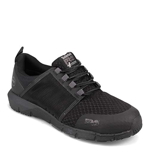 Timberland PRO Men's Radius Composite Safety Toe Industrial Athletic Work Shoe, Black, 9 - Image 1