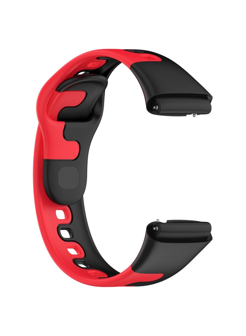 1Pcs Watch band for Redmi watch3 lite/Active watch strap Black/Red 22mm - Image 4