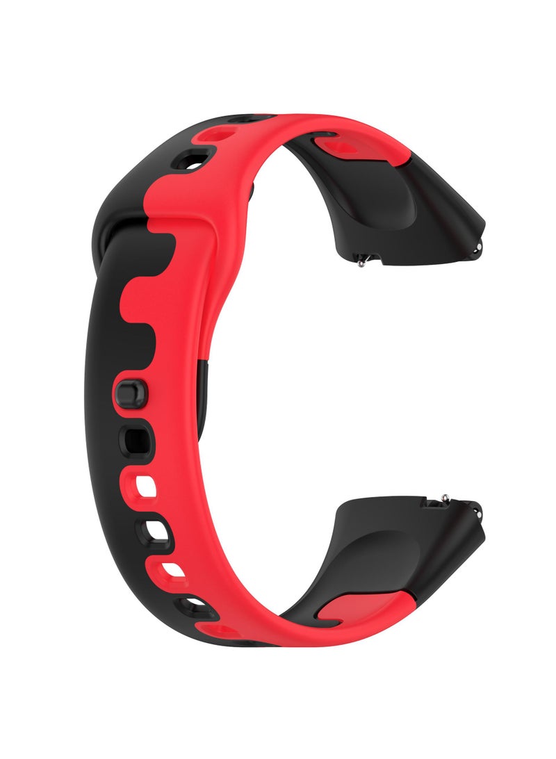 1Pcs Watch band for Redmi watch3 lite/Active watch strap Black/Red 22mm - Image 3
