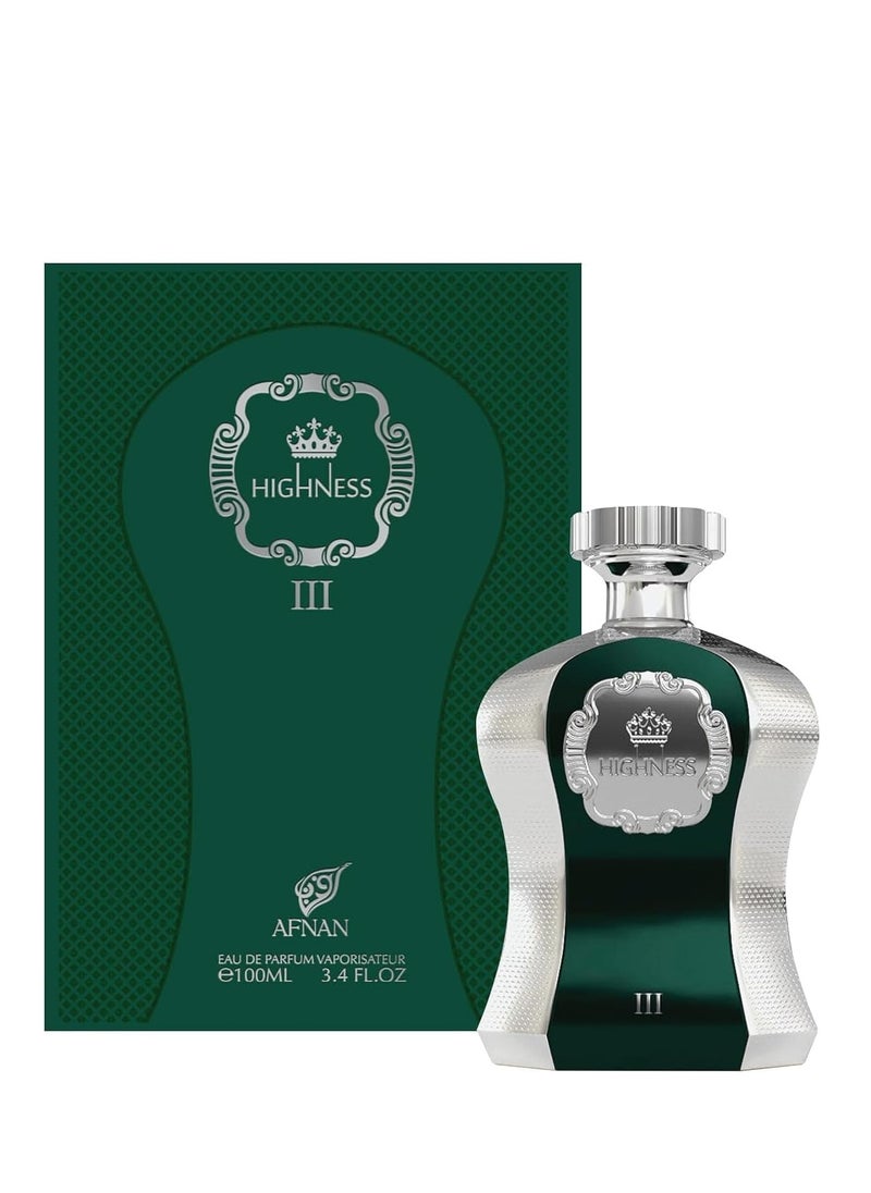 Afnan Highness Green Unisex Eau De Parfum, 100ML  - Image 3