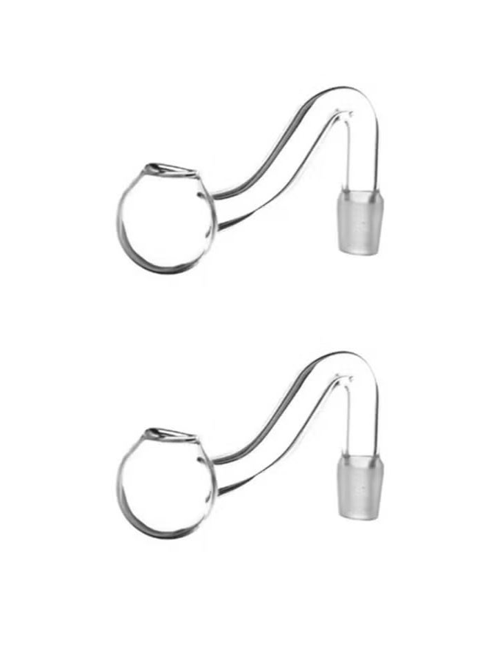 2Pcs 14mm Glass Mini inflow Pipe,Inflow Pipe Water Pump Aquarium FilterTubing, Surface Skimmer, AquariumPlanted Tank Aquascaping Fish TankAccessories, for Fish Tank - Image 1