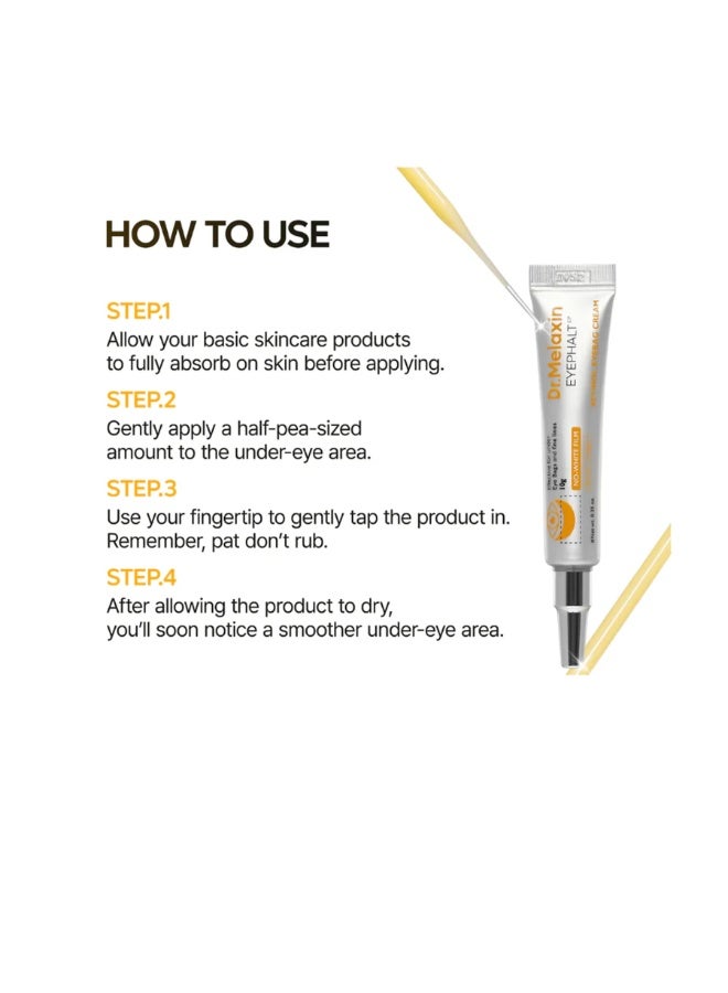 Dr. Melaxin Eyephalt Retinol Eyebag Cream 10ml - Image 4