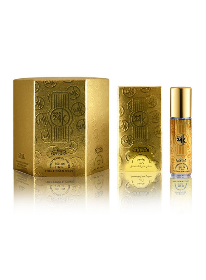 Nabeel Gold 24K 6Ml Roll On Oil Perfume - Image 1
