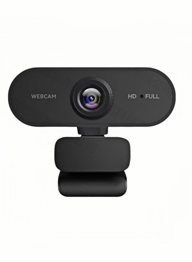 PORSTOO 1080P Webcam With USB HD Microphone,with Auto Light Correction, Low Light Enhancement,Dual Noise Reduction Microphones, For Laptop/pc, Plug And Play,Suitable For Video Conferencing/online Classes (Black) - Image 5