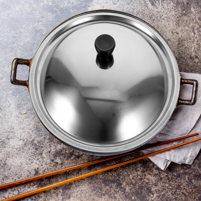 Cooking Pot Lid Stock Pot Cover Round Cooking Pot Lid Cookware Replacement Cover - Image 4