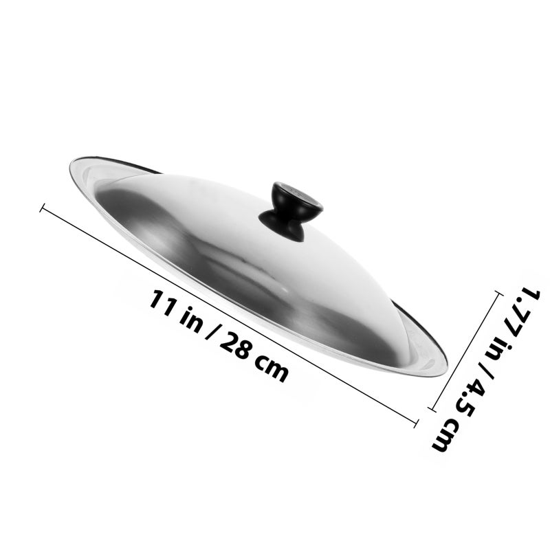 Cooking Pot Lid Stock Pot Cover Round Cooking Pot Lid Cookware Replacement Cover - Image 2