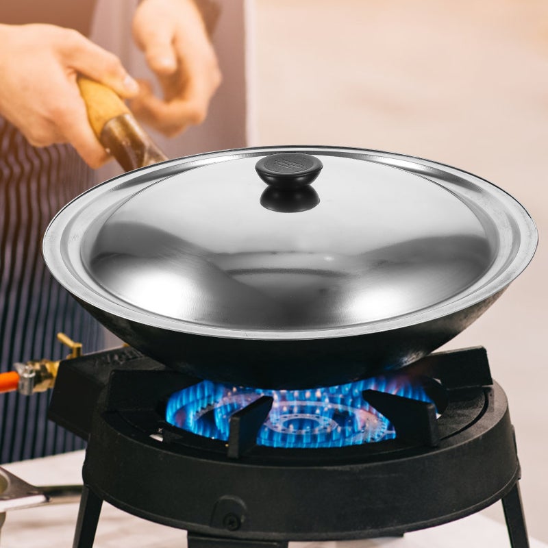 Cooking Pot Lid Stock Pot Cover Round Cooking Pot Lid Cookware Replacement Cover - Image 3