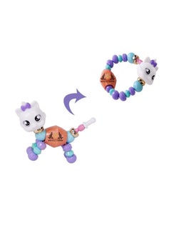 Miracle Empire Pet Beads Bracelet Turns Into A Kitty Toy Girl Handmade Party For Kids Animals Education Gifts  - Image 1