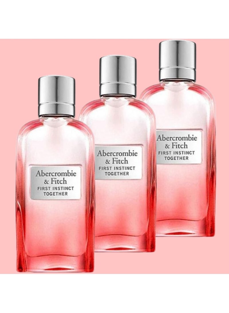 Abercrombie & Fitch First Instinct Together Eau de Parfum for Women 50ml - Image 3