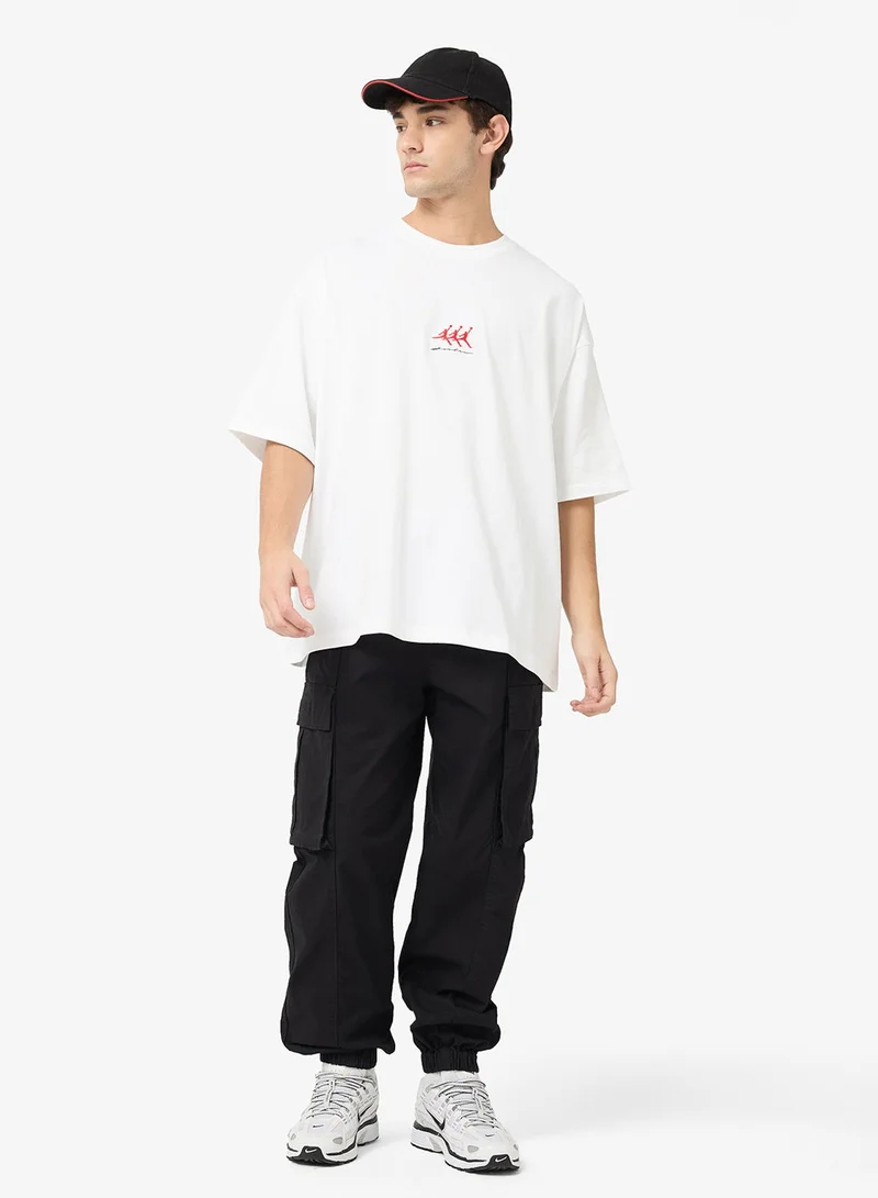 Jordan  Jordan Flight Graphic Oversized T-Shirt for Men | Best Price UAE