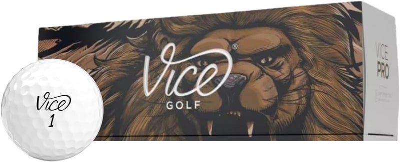 Vice Golf Vice Pro White Golf Balls - Image 1