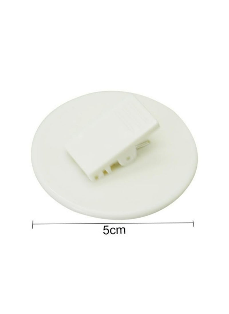 Oasisgalore - 4 Pack Shower Curtain Clamp for bathroom  for Splash Protection - Image 1