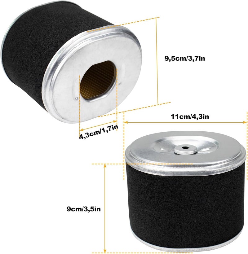 Chuancheng Air Filter For Honda AFZE30 GX340 GX390 11HP 13HP 17210-ZE3-505 17210-ZE3-010 Pressure Washer Generator Engine - Image 2
