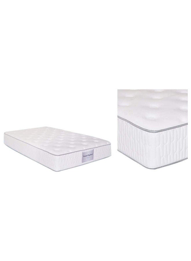 Galaxy Design Spring Star Medium Firm Single Size Mattress Fit For All Sleepers 5 Year Full Warranty White 190x120x20 cm - Image 5