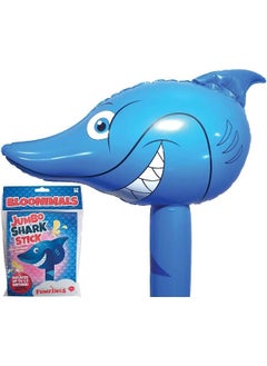 Keycraft KeyCraft Fumfings BLOONIMALS Inflatable Shark Stick (1.4 m, Blue)  - Image 2