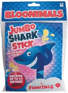 Keycraft KeyCraft Fumfings BLOONIMALS Inflatable Shark Stick (1.4 m, Blue)  - Image 1
