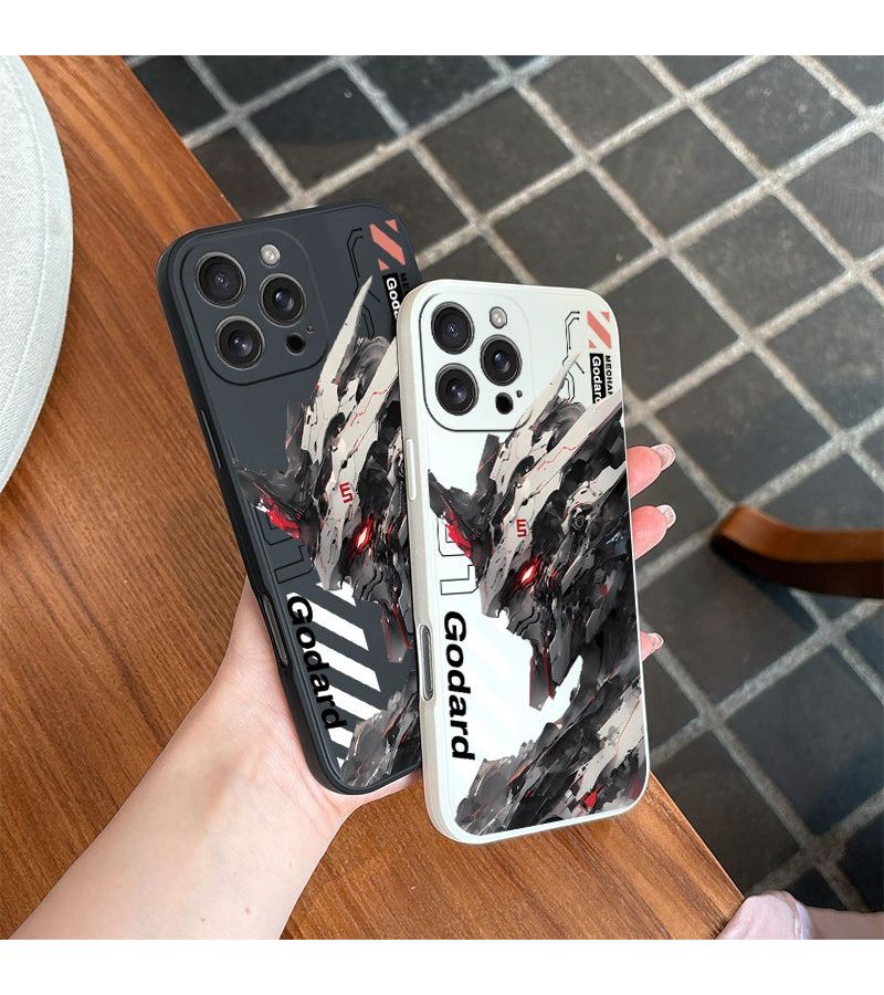 Phone Case For IPhone 14 Pro Max Mixed Color 2 Anti Slip Ridge Bumper - Image 5