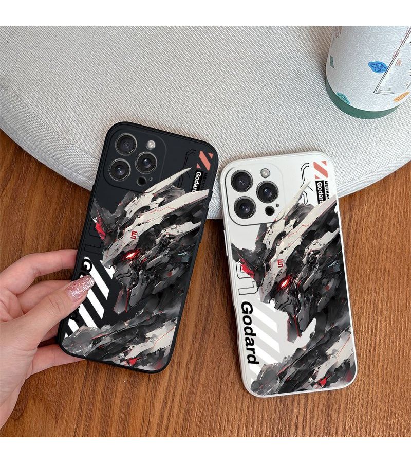 Phone Case For IPhone 14 Pro Max Mixed Color 2 Anti Slip Ridge Bumper - Image 1
