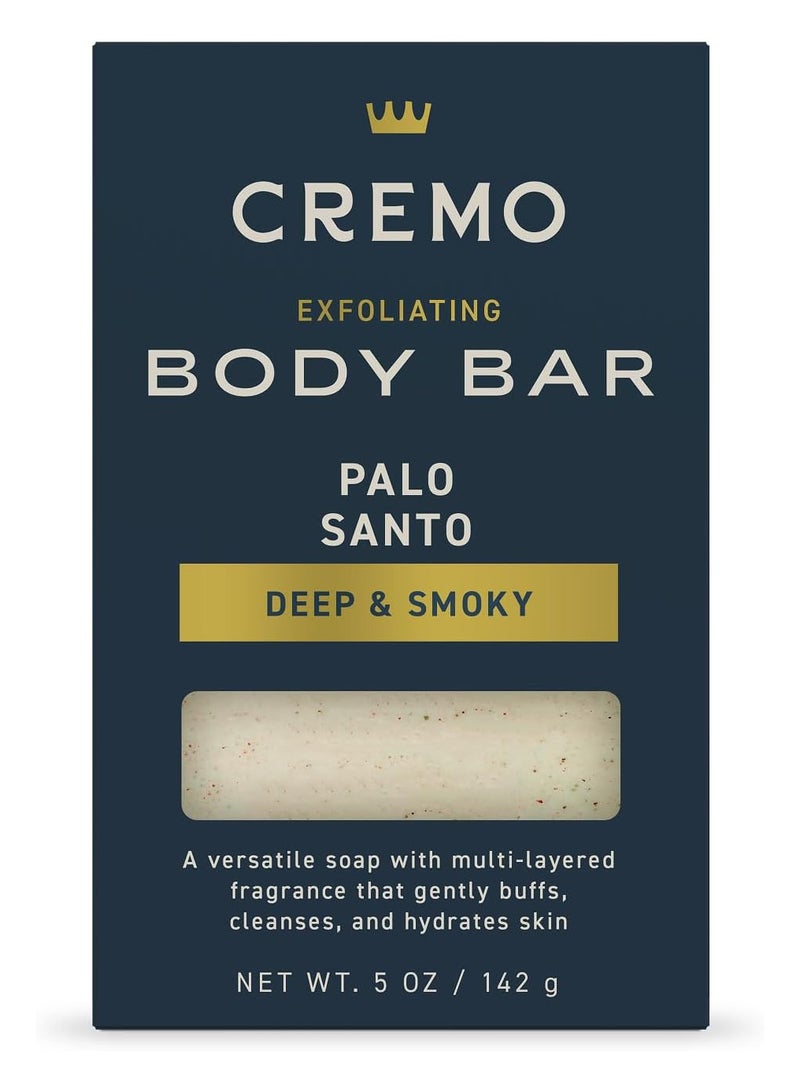 كريمو صابون تقشير الجسم للرجال برائحة بالو سانتو، 5 أونصة - Image 1