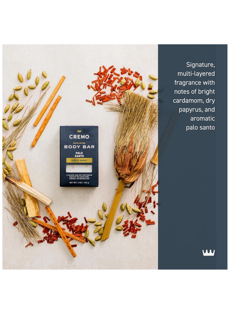 كريمو صابون تقشير الجسم للرجال برائحة بالو سانتو، 5 أونصة - Image 2