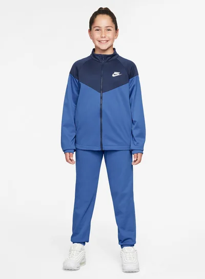 Nike Kids Dri-Fit Poly Knit Full-Zip Track Suit
